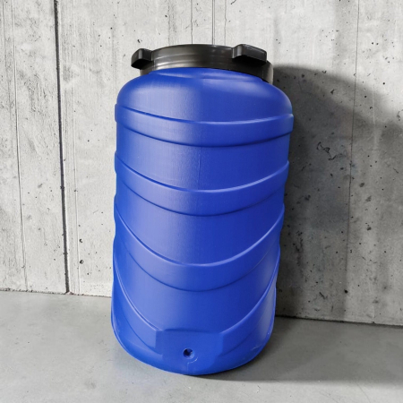 BIDOANE SI BUTOAIE - Bidon albastru cu filet 240L