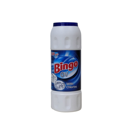 CURATENIE SI INTRETINEREA CASEI - BINGO 500g with chlorine-praf curatat