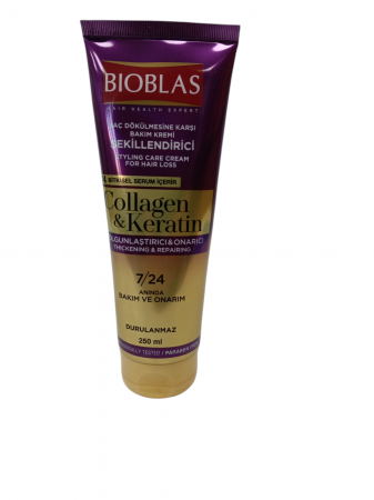 ACCESORII PAR - BIOBLAS CREMA STILIZARE CU COLAGEN 250ML