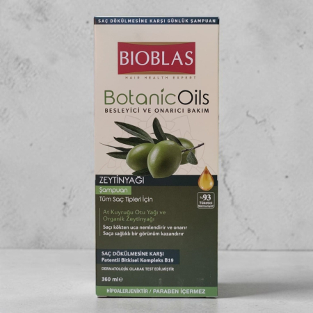 SAMPON SI BALSAM - BIOBLAS SAMPON 360ML OLIVE par uscat