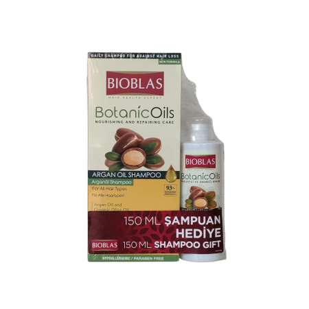 INGRIJIRE PERSONALA - BIOBLAS SAMPON ARGAN 360ML+S ARGAN 150ML