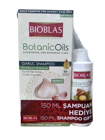 INGRIJIRE PERSONALA - BIOBLAS SAMPON GALIC 360ML+S ARGAN 150ML
