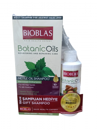 IGIENA ORALA - BIOBLAS SAMPON NETTLE 360ML+S ARGAN 150ML