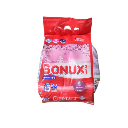 DETERGENTI RUFE - BONUX DET 2.34KG-36SP-AUTOMAT rose