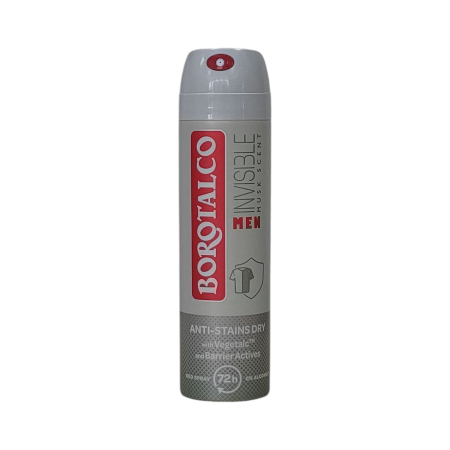 DEODORANTE SI ANTIPERSPIRANTE - BOROTALCO DEO 150ML MEN INVISIBLE