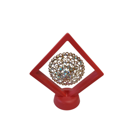 ARTICOLE ANIVERSARE - BROSA 10-2 in cutie cu suport rosu