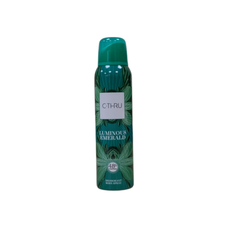 DEODORANTE SI ANTIPERSPIRANTE - C-TRU DEO 150ML LUMINOUS EMERALD