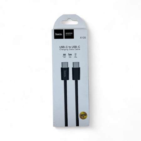 CABLURI ELECTRICE, CONDUCTORI SI ACCESORII - CABLU DATE INCARCARE USB C (X105) BLACK