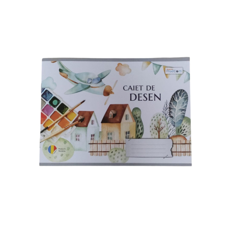 PAPETARIE - CAIET DESEN A5 (16 file)