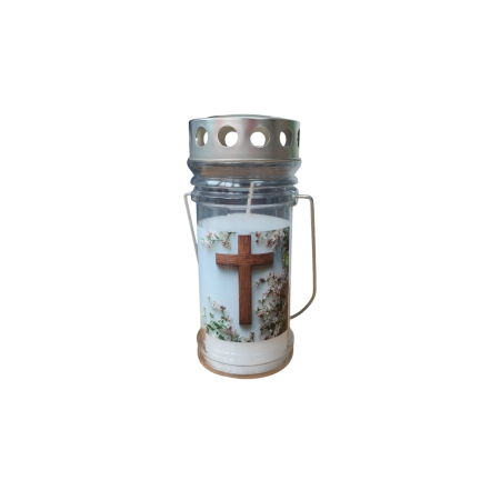 CANDELE & LUMANARI CEARA NATURALA - CANDELA FELM-M.D.(3 zile)alb