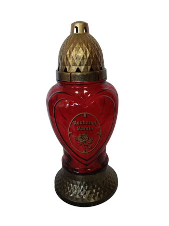 CANDELE & LUMÂNĂRI - CANDELA INIMIOARA 6/BAX