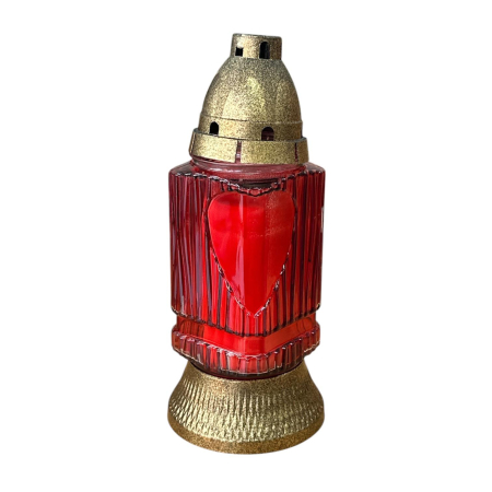 CANDELE & LUMANARI - CANDELA sticla T31