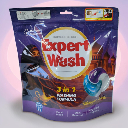 DETERGENTI BUCATARIE SI BAIE - Capsule pentru spalat rufe 3in 1 midnight amber 35 buc