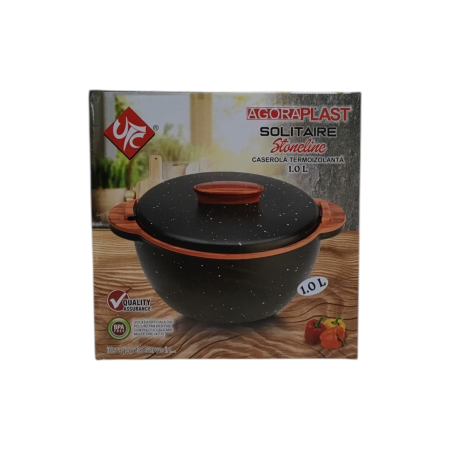 CUTII ALIMENTE, COSURI - CASEROLA 1L TERMOIZOLANTA