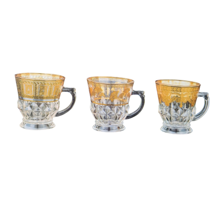 CERAMICA - CESTI sticla  6/set