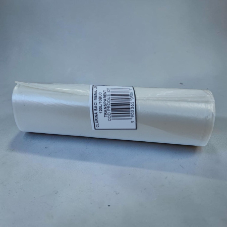 PRODUSE UZ CASNIC SI MENAJ - CLARINA SACI MENAJ TRANSPARENTI 120L/10BUC