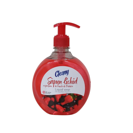 INGRIJIRE PERSONALA - CLEANY SAPUN LICHID 500ML fructe padure