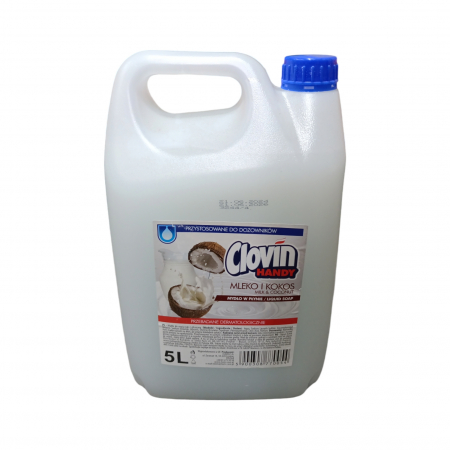 SAPUNURI - CLOVIN SAPUN LICHID 5L glicerina/cocos