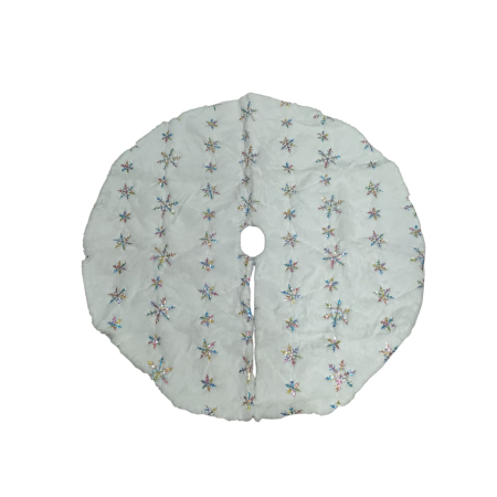 CRACIUN - Covor pentru bradul de Craciun 90 cm rosu 9.13