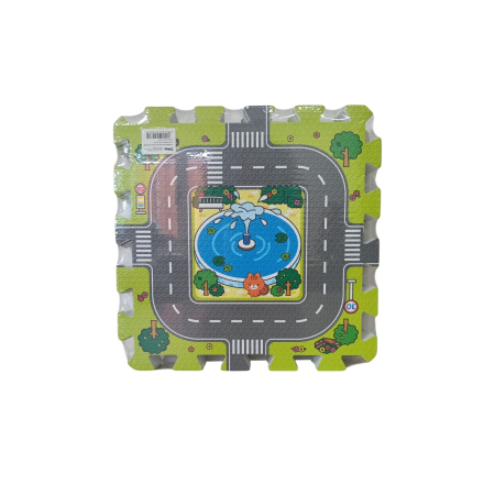 PRODUSE UZ CASNIC SI MENAJ - Covor Puzzle E VA 31X31X1CM 9PCS