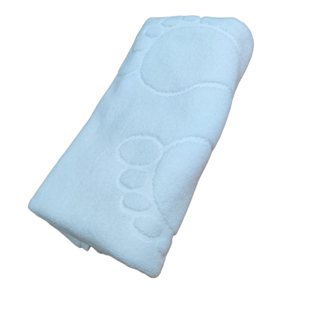 TEXTILE - COVORAS ALB BAIE SINTRA BUMBAC (50X70cm-700gr)