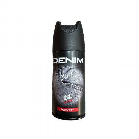 DEODORANTE SI ANTIPERSPIRANTE - DENIM DEO BLACK 150ML