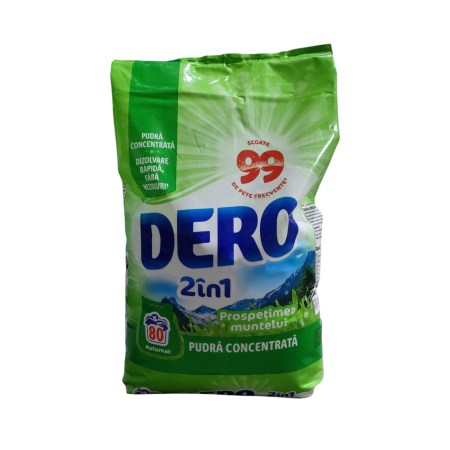 CURATENIE SI INTRETINEREA CASEI - DERO AUTOMAT 6KG (80spalari) PROSPETIMEA MUNTELUI