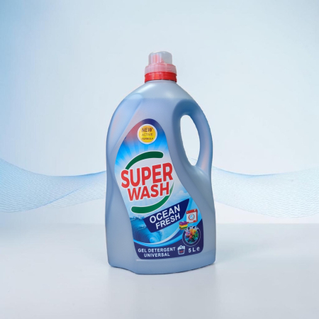 DETERGENTI - DETERGENT LICHID SUPER WASH OCEAN FRESH 5L