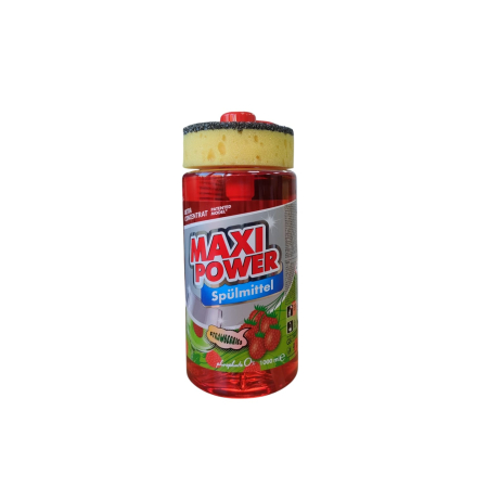 SOLUTII VASE - DETERGENT SPALAT VASE MAXI POWER 1L strawbery