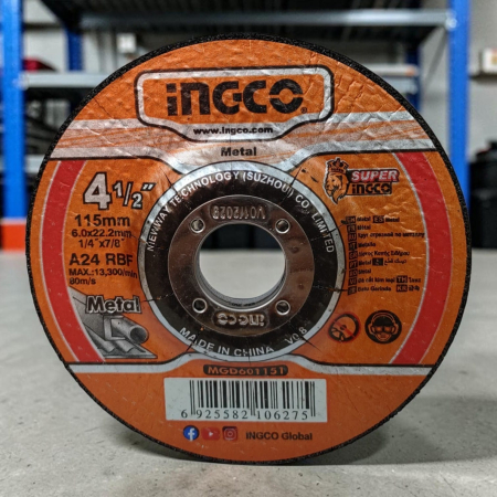 SCULE,UNELTE - DISC ABRAZIV POLIZAT INGCO 115X6mm MGD601151