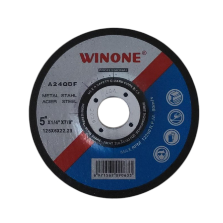 ACCESORII SCULE ELECTRICE SI CONSUMABILE - DISC PT.POLIZAT 125X6 9.4