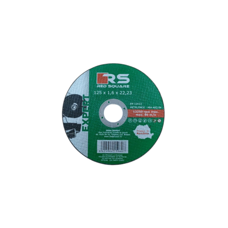 ACCESORII SCULE ELECTRICE SI CONSUMABILE - DISC RSQ EXPERT 125*1.6