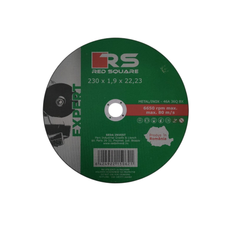 ACCESORII SCULE ELECTRICE SI CONSUMABILE - DISC RSQ EXPERT 230*1.9
