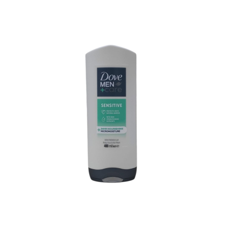 GEL DUS - DOVE GEL DUS 400ML MEN SENSITIVE SILD