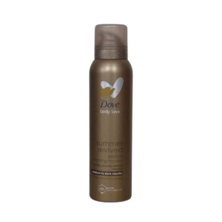 GEL DUS - DOVE SPUMA AUTOBRONZ.150ML MEDIUM DARK
