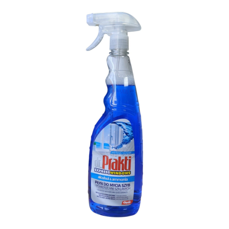 DETERGENTI BUCATARIE SI BAIE - DR.PRAKTI  DETERGENT SPRAY ptr geam/oglinzi 1L