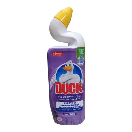 DETERGENTI BUCATARIE SI BAIE - DUCK GEL DEZINFECTANT WC 750ML LAVENDER*8