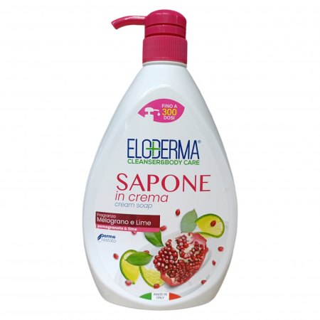 Import - ELODERMA SAPUN LICHID 1L melograno&lime