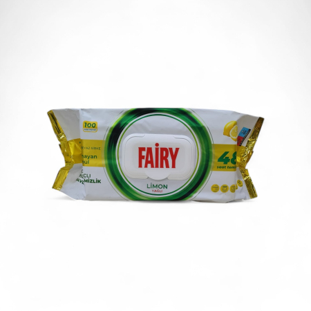UNICA FOLOSINTA - FAIRY SERVETELE UMEDE MULTISUPRAF.100buc LEMON