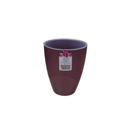 GHIVECE SI JARDINIERE - GHIVECI ORHIDEE cu masca pp fucsia pastel D13