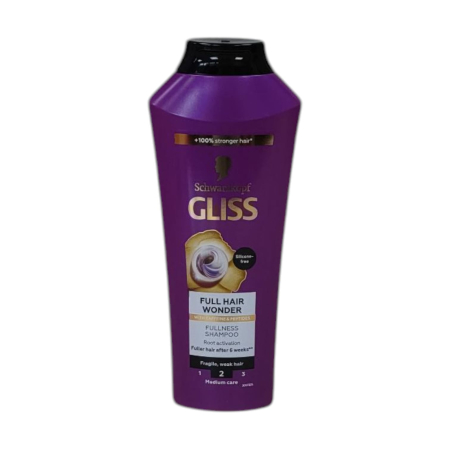 SAMPON SI BALSAM - GLISS SAMPON 400ML FULL HAIR WONDER