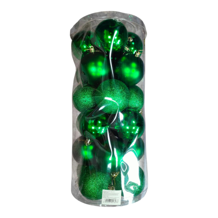 ARTICOLE ANIVERSARE - Globuri de Craciun 24pcs, 8cm 25M 1-17