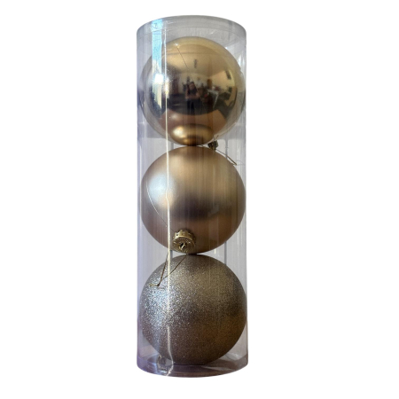 ARTICOLE ANIVERSARE - Globuri de Craciun 3pcs, 12cm 25M 1-33