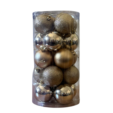 ARTICOLE ANIVERSARE - Globuri de Craciun 6cm 25M 1-13