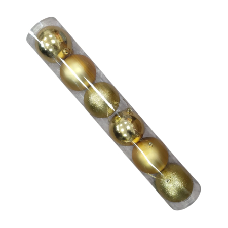 ARTICOLE ANIVERSARE - Globuri de Craciun 6pcs, 10cm 25M 1-40