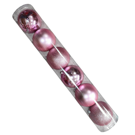 ARTICOLE ANIVERSARE - Globuri de Craciun 6pcs, 10cm 25M 1-41