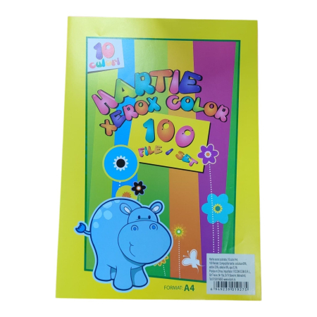 PAPETARIE - Hartie colorata A4, 100 file/set 26M 2-11