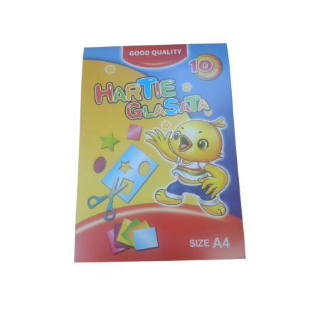 PAPETARIE - HARTIE GLASATA (10BUC)