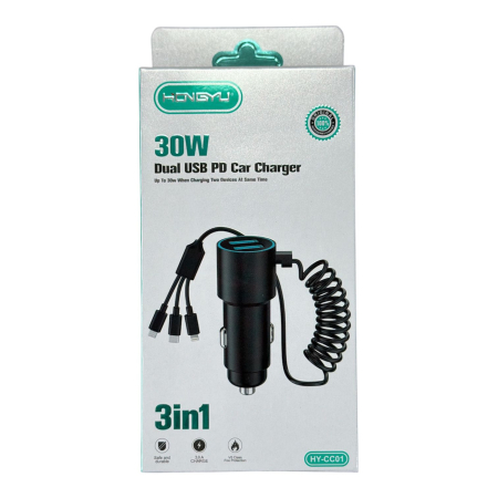 ELECTRONICE - Incarcator auto HY-CC01 30W 25D 26-15