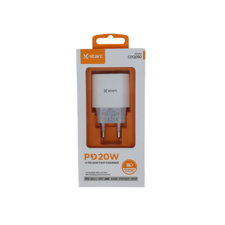 SCULE ELECTRICE - INCARCATOR RETEA 3A 1XUSB C,WHITE-CDQ090